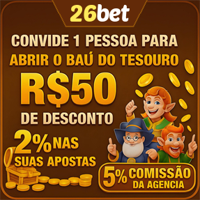 26bet Indique amigos para receber um bônus